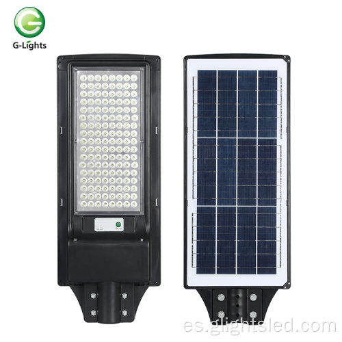 Farola solar LED todo en uno de 80 vatios y 120 vatios para exteriores